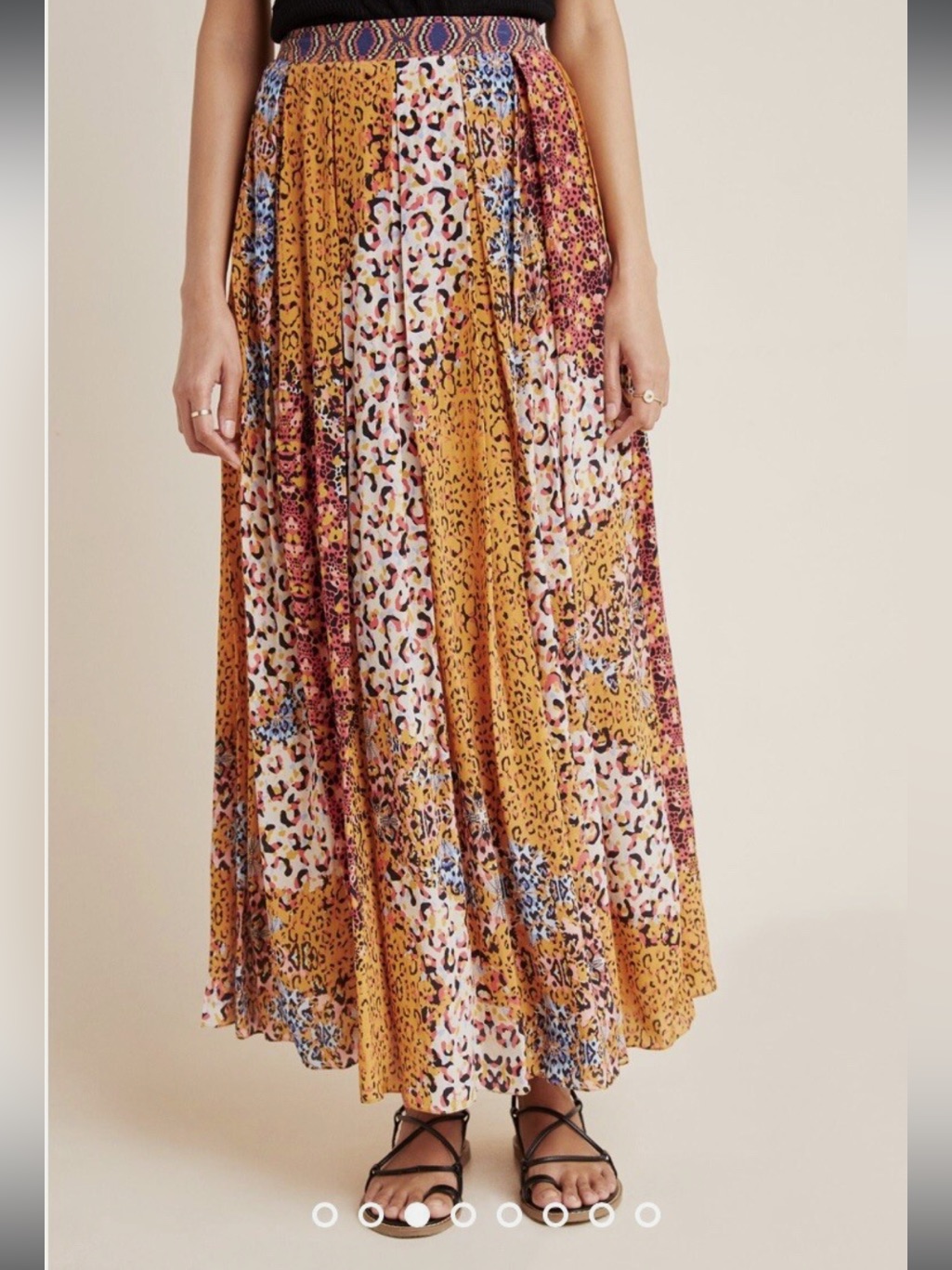 Anthropologie Bhanuni By Jyoti Panthera Maxi Skirt | Size 6